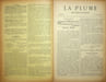 La Plume, Revue Litt&eacute;raire & Artistique - n&deg;35 du 1er octobre 1890 - num&eacute;ro exceptionnel consacr&eacute; aux Catholiques-Mystiques.. [Revue La Plume, ...