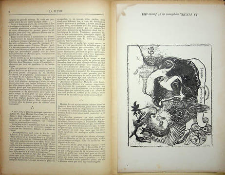La Plume, Revue Littéraire & Artistique - n°41 du 1er janvier 1891 - numéro exceptionnel consacré au Symbolisme de Jean Moréas.. [Revue La Plume, ...