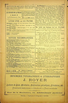 La Plume, Revue Littéraire & Artistique - n°41 du 1er janvier 1891 - numéro exceptionnel consacré au Symbolisme de Jean Moréas.. [Revue La Plume, ...