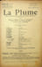 La Plume, Revue de Litt&eacute;rature, de Critique & d'Art ind&eacute;pendants - n&deg;44 du 15 f&eacute;vrier 1891.. [Revue La Plume, Collectif dont] L&eacute;on Bloy, Paul ...