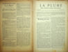 La Plume, Revue de Litt&eacute;rature, de Critique & d'Art ind&eacute;pendants - n&deg;44 du 15 f&eacute;vrier 1891.. [Revue La Plume, Collectif dont] L&eacute;on Bloy, Paul ...