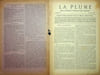La Plume, Revue de Litt&eacute;rature, de Critique & d'Art ind&eacute;pendants - n&deg;47 du 1er avril 1891 - num&eacute;ro exceptionnel consacr&eacute; &agrave; l'&eacute;thique de Maurice ...