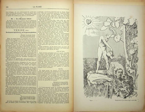 La Plume, Revue de Littérature, de Critique & d'Art indépendants - n°47 du 1er avril 1891 - numéro exceptionnel consacré à l'éthique de Maurice ...