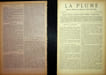 La Plume, Revue de Litt&eacute;rature, de Critique & d'Art ind&eacute;pendants - n&deg;47 du 1er avril 1891 - num&eacute;ro exceptionnel consacr&eacute; &agrave; l'&eacute;thique de Maurice ...