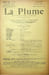 La Plume, Revue de Litt&eacute;rature, de Critique & d'Art ind&eacute;pendants - n&deg;51 du 1er juin 1891.. [Revue La Plume, Collectif dont] L&eacute;on Bloy, Jos&eacute;phin ...
