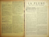 La Plume, Revue de Litt&eacute;rature, de Critique & d'Art ind&eacute;pendants - n&deg;51 du 1er juin 1891.. [Revue La Plume, Collectif dont] L&eacute;on Bloy, Jos&eacute;phin ...