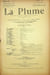 La Plume, Revue de Litt&eacute;rature, de Critique & d'Art ind&eacute;pendants - n&deg;55 du 1er ao&ucirc;t 1891.. [Revue La Plume, Collectif dont] Jules de Marthold, Adolphe ...