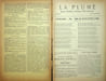 La Plume, Revue de Litt&eacute;rature, de Critique & d'Art ind&eacute;pendants - n&deg;64 du 15 d&eacute;cembre 1891.. [Revue La Plume, Collectif dont] Ernest Raynaud, ...