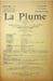  La Plume, Litt&eacute;raire, Artistique et Sociale - n&deg;67 du 1er f&eacute;vrier 1892.. [Revue La Plume, Collectif dont] Raymond de La Tailh&egrave;de, Lucien Descaves, ...