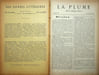 La Plume, Litt&eacute;raire, Artistique et Sociale - n&deg;68 du 15 f&eacute;vrier 1892.. [Revue La Plume, Collectif dont] Adolphe Rett&eacute;, Paul V&eacute;rola, Adrien Remacle, ...