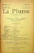 La Plume, Litt&eacute;raire, Artistique et Sociale - n&deg;69 du 1er mars 1892.. [Revue La Plume, Collectif dont] Edouard Drumont, Rachilde, Andr&eacute; des Gachons, ...