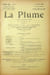 La Plume, Litt&eacute;raire, Artistique et Sociale - n&deg;71 du 1er avril 1892.. [Revue La Plume, Collectif dont] Jean Mor&eacute;as, Camille Lemonnier, Stuart ...