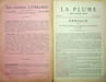 La Plume, Litt&eacute;raire, Artistique et Sociale - n&deg;72 du 15 avril 1892 - num&eacute;ro exceptionnel consacr&eacute; &agrave; la chanson populaire au Japon.. [Japon, Revue La ...