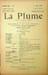 La Plume, Litt&eacute;raire, Artistique et Sociale - n&deg;73 du 1er mai 1892.. [Revue La Plume, Collectif dont] Emile Zola, Louis de Gramont, Hector France, ...