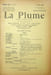  La Plume, Litt&eacute;raire, Artistique et Sociale - n&deg;73 du 1er mai 1892.. [Revue La Plume, Collectif dont] Emile Zola, Louis de Gramont, Hector France, ...