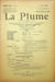  La Plume, Litt&eacute;raire, Artistique et Sociale - n&deg;75 du 1er juin 1892.. [Revue La Plume, Collectif dont] Fran&ccedil;ois Copp&eacute;e, Yvanho&eacute; Rambosson, Adolphe ...