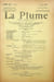  La Plume, Litt&eacute;raire, Artistique et Sociale - n&deg;75 du 1er juin 1892.. [Revue La Plume, Collectif dont] Fran&ccedil;ois Copp&eacute;e, Yvanho&eacute; Rambosson, Adolphe ...