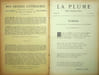  La Plume, Litt&eacute;raire, Artistique et Sociale - n&deg;75 du 1er juin 1892.. [Revue La Plume, Collectif dont] Fran&ccedil;ois Copp&eacute;e, Yvanho&eacute; Rambosson, Adolphe ...