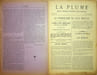 La Plume, Revue Litt&eacute;raire & Artistique - n&deg;41 du 1er janvier 1891 - num&eacute;ro exceptionnel consacr&eacute; au Symbolisme de Jean Mor&eacute;as.. [Revue La Plume, ...