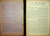 La Plume, Revue de Litt&eacute;rature, de Critique & d'Art ind&eacute;pendants - n&deg;52 du 15 juin 1891 - num&eacute;ro exceptionnel consacr&eacute; aux Jeune-Belgique.. [Revue La ...