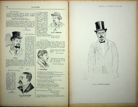 La Plume, Littéraire, Artistique et Sociale - n°76 du 15 juin 1892 - numéro exceptionnel consacré aux Soirées de la Plume.. [Revue La Plume, Collectif ...