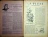 La Plume, Litt&eacute;raire, Artistique et Sociale - n&deg;76 du 15 juin 1892 - num&eacute;ro exceptionnel consacr&eacute; aux Soir&eacute;es de la Plume.. [Revue La Plume, Collectif ...