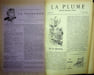 La Plume, Litt&eacute;raire, Artistique et Sociale - n&deg;76 du 15 juin 1892 - num&eacute;ro exceptionnel consacr&eacute; aux Soir&eacute;es de la Plume.. [Revue La Plume, Collectif ...