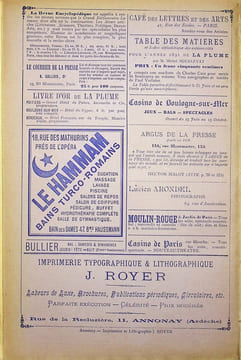 La Plume, Littéraire, Artistique et Sociale - n°76 du 15 juin 1892 - numéro exceptionnel consacré aux Soirées de la Plume.. [Revue La Plume, Collectif ...