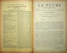La Plume, Litt&eacute;raire, Artistique et Sociale - n&deg;77 du 1er juillet 1892.. [Revue La Plume, Collectif dont] Paul Verlaine, Jules Claretie, Adolphe ...