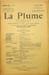 La Plume, Litt&eacute;raire, Artistique et Sociale - n&deg;77 du 1er juillet 1892.. [Revue La Plume, Collectif dont] Paul Verlaine, Jules Claretie, Adolphe ...