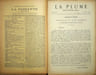 La Plume, Litt&eacute;raire, Artistique et Sociale - n&deg;77 du 1er juillet 1892.. [Revue La Plume, Collectif dont] Paul Verlaine, Jules Claretie, Adolphe ...