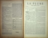 La Plume, Litt&eacute;raire, Artistique et Sociale - n&deg;78 du 15 juillet 1892 ) num&eacute;ro exceptionnel consacr&eacute; &agrave; la Magie, sous la direction de Papus.. [Revue ...