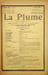 La Plume, Litt&eacute;raire, Artistique et Sociale - n&deg;79 du 1er ao&ucirc;t 1892.. [Revue La Plume, Collectif dont] L&eacute;on Deschamps, Louis Le Cardonnel, Jules de ...