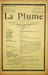 La Plume, Litt&eacute;raire, Artistique et Sociale - n&deg;79 du 1er ao&ucirc;t 1892.. [Revue La Plume, Collectif dont] L&eacute;on Deschamps, Louis Le Cardonnel, Jules de ...