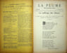 La Plume, Litt&eacute;raire, Artistique et Sociale - n&deg;83 du 1er octobre 1892.. [Revue La Plume, Collectif dont] Maurice du Plessys, Paul Verlaine, Adolphe ...