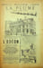 La Plume, Litt&eacute;raire, Artistique et Sociale - n&deg;84 du 15 octobre 1892 - num&eacute;ro exceptionnel consacr&eacute; &agrave; l'Od&eacute;on.. [Revue La Plume, Collectif dont] ...