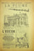 La Plume, Litt&eacute;raire, Artistique et Sociale - n&deg;84 du 15 octobre 1892 - num&eacute;ro exceptionnel consacr&eacute; &agrave; l'Od&eacute;on.. [Revue La Plume, Collectif dont] ...