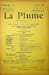 La Plume, Litt&eacute;raire, Artistique et Sociale - n&deg;85 du 1er novembre 1892.. [Revue La Plume, Collectif dont] Paul Verlaine, L&eacute;on Cladel, Emmanuel ...