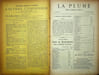 La Plume, Litt&eacute;raire, Artistique et Sociale - n&deg;85 du 1er novembre 1892.. [Revue La Plume, Collectif dont] Paul Verlaine, L&eacute;on Cladel, Emmanuel ...
