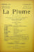 La Plume, Litt&eacute;raire, Artistique et Sociale - n&deg;86 du 15 novembre 1892.. [Revue La Plume, Collectif dont] Paul Verlaine, Cazals, Auguste Vacquerie, ...