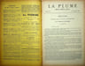 La Plume, Litt&eacute;raire, Artistique et Sociale - n&deg;86 du 15 novembre 1892.. [Revue La Plume, Collectif dont] Paul Verlaine, Cazals, Auguste Vacquerie, ...