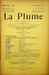 La Plume, Litt&eacute;raire, Artistique et Sociale - n&deg;86 du 15 novembre 1892.. [Revue La Plume, Collectif dont] Paul Verlaine, Cazals, Auguste Vacquerie, ...