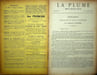 La Plume, Litt&eacute;raire, Artistique et Sociale - n&deg;86 du 15 novembre 1892.. [Revue La Plume, Collectif dont] Paul Verlaine, Cazals, Auguste Vacquerie, ...