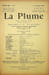 La Plume, Litt&eacute;raire, Artistique et Sociale - n&deg;87 du 1er d&eacute;cembre 1892.. [Revue La Plume, Collectif dont] Gabriel Vicaire, Fran&ccedil;ois Coulon, Yvanho&eacute; ...