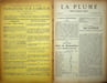 La Plume, Litt&eacute;raire, Artistique et Sociale - n&deg;87 du 1er d&eacute;cembre 1892.. [Revue La Plume, Collectif dont] Gabriel Vicaire, Fran&ccedil;ois Coulon, Yvanho&eacute; ...