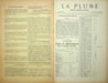 La Plume, Litt&eacute;raire, Artistique et Sociale - n&deg;88 du 15 d&eacute;cembre 1892.. [Revue La Plume, Collectif dont] Yvanho&eacute; Rambosson, Harold Swan, Gabrel ...