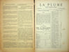 La Plume, Litt&eacute;raire, Artistique et Sociale - n&deg;88 du 15 d&eacute;cembre 1892.. [Revue La Plume, Collectif dont] Yvanho&eacute; Rambosson, Harold Swan, Gabrel ...