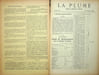 La Plume, Litt&eacute;raire, Artistique et Sociale - n&deg;88 du 15 d&eacute;cembre 1892.. [Revue La Plume, Collectif dont] Yvanho&eacute; Rambosson, Harold Swan, Gabrel ...
