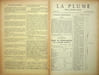 La Plume, Litt&eacute;raire, Artistique et Sociale - n&deg;88 du 15 d&eacute;cembre 1892.. [Revue La Plume, Collectif dont] Yvanho&eacute; Rambosson, Harold Swan, Gabrel ...
