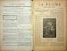 La Plume, Litt&eacute;raire, Artistique et Sociale - n&deg;93 du 1er mars 1893 - num&eacute;ro exceptionnel consacr&eacute; aux Poitevins.. [Revue La Plume, Collectif dont] ...